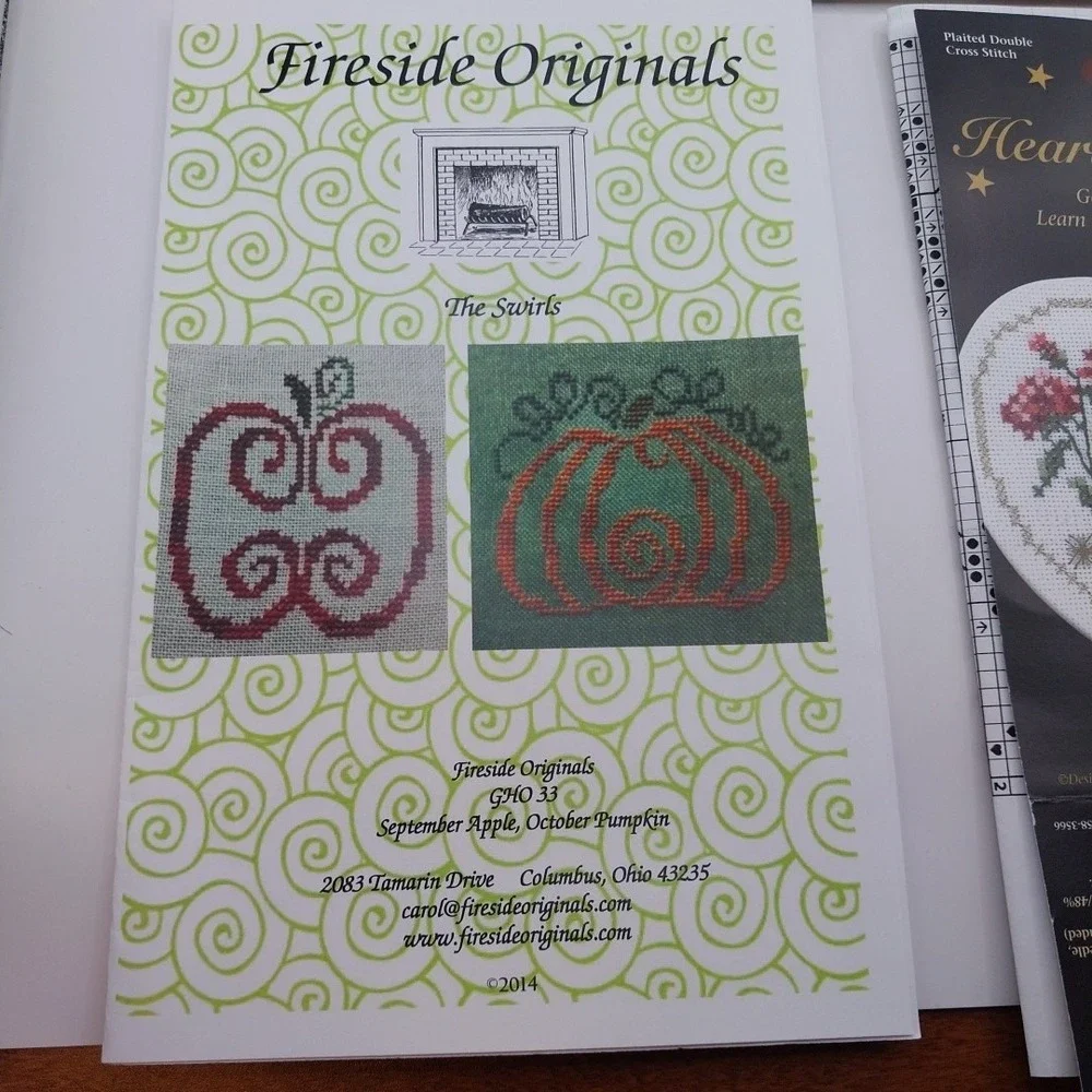 Miscellaneous Crosstitch Patterns Lot Of 7+ Ohio State University Angels Treble